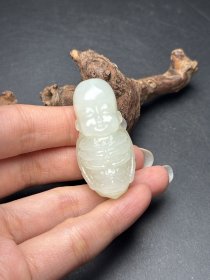 和田玉挂件蝉宝