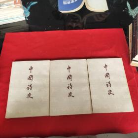 中国诗史 全三册