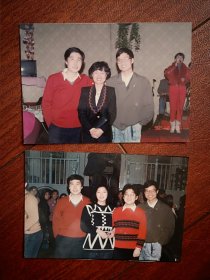 1992年聚会合影照片两张