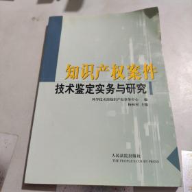 知识产权案件技术鉴定实务与研究