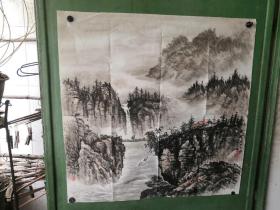 山水画＜通途＞