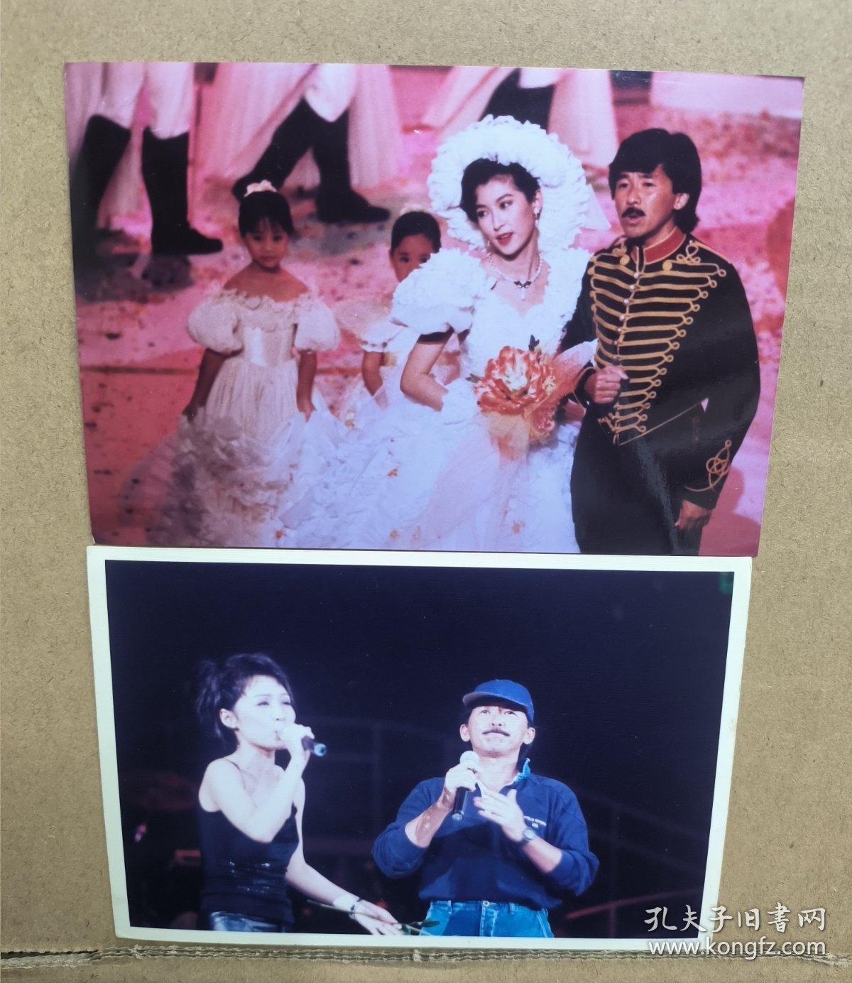 点击查看原图 明星写真照片收藏 5寸 林子祥 葛蔼明 彭羚 一组两张齐售