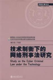 技术制衡下的网络刑事法研究