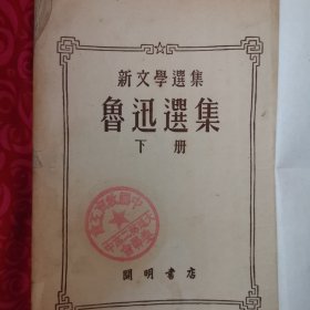 鲁迅撰集下册