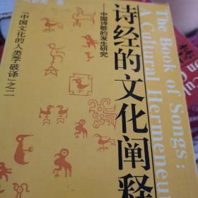 诗经的文化阐释:中国诗歌的发生研究