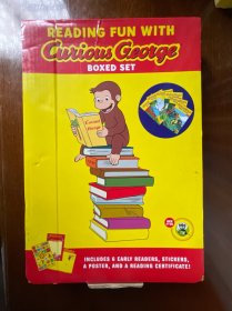 英文原版绘本 好奇猴乔治分级读物Level 1 6本盒装套 ￼￼Reading Fun with Curious George Boxed Set (CGTV reader boxed set) (Green Light Readers Level 1)￼￼