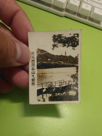 杭州西湖孤山九曲桥