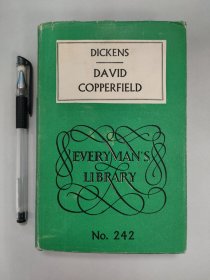 Everyman's Library No.242（人人文库，第242册）: David Copperfield by DICKENS 《大卫·科波菲尔》狄更斯 一册全 现货好品