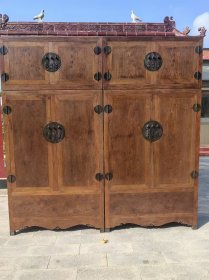 清代海南黄花梨顶箱柜传世明清木器海黄老家具