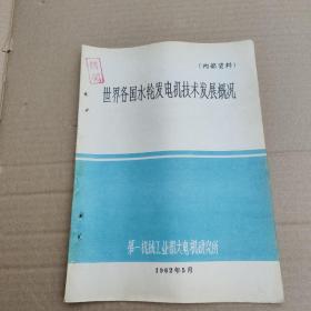 世界各国水轮发电机技术发展概况