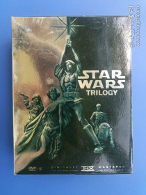DVD《星球大战终极套装》STAR WARS TRILOGY，8张D9【全新只播放过一次】