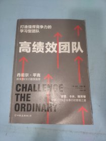 高绩效团队 打造强悍竞争力的学习型团队