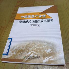 中國蔬菜產(chǎn)業(yè)鏈組織模式與組織效率研究