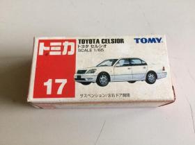合金模型車 早期 TOMY 舊藍標 17【TOYOTA CELSIOR】日本原裝 進口小汽車