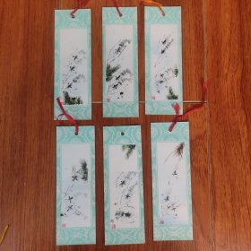 虾子书签（6张1套）