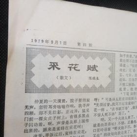 生日报：黄冈报1979年9月1日（新州电力排灌站第一期工程完成、认真解决超支欠款问题、地区公安局举办保卫干部训练班、切实保障党员的权利和申诉权利、陈瑞生、喻大发文章……）