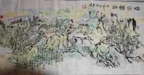 孙海青 作品
山西太原人,1983年毕业于太原工学院纺织染织工艺美术设计专业,为山西画院创作员、中国美术家协会会员、中国壁画学会会员、山西省美术家协会副主席、山西省书法家协会理事、山西画院副院长、国家一级美术师…