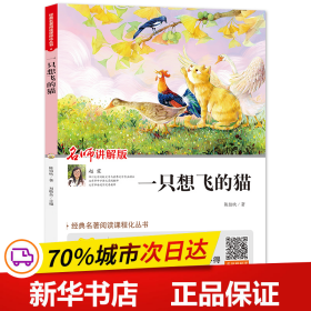 一只想飞的猫快乐读书吧二年级上册经典名著阅读课程化丛书