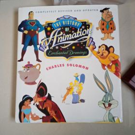 enchanted drawings the history of animation 外文原版现货