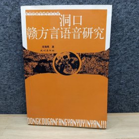 洞口赣方言语音研究(贵州民族学院学术文库)