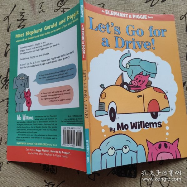 Let's Go for a Drive!：Let's Go for a Drive! 小象小猪系列：开车去兜风 ISBN9781423164821