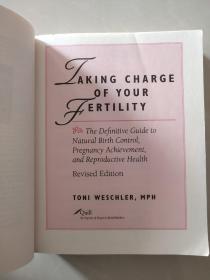 Taking Charge of Your Fertility (Revised Edition) 英文原版 大16开 附带光盘