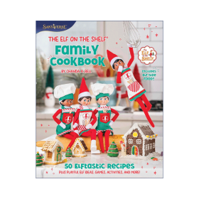 英文原版 The Elf on the Shelf Cookbook 書架上的精靈 圣誕食譜 精裝 英文版 進(jìn)口英語原版書籍