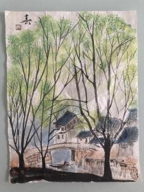 春 纸本设色 36*28