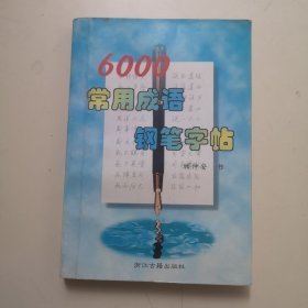 6000常用成语钢笔字帖