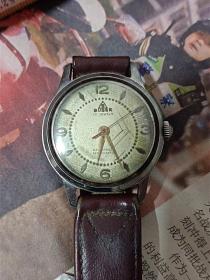 #23051204，瑞士BUSER手表，不走时，配件出，品如图。