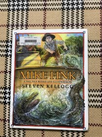 【英文】【儿童绘本】Mike Fink （大开精装本）品相自鉴