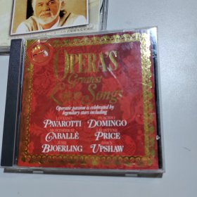 CD Opera's Greatest Love Songs