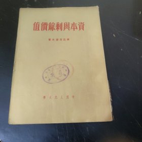 资本与剩余价值 (大32开)