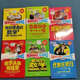 经典数学系列：要命的数学，绝望的分数，特别要命的数学，你真的会+-×÷吗，数学头脑训练营，代数任我行（6本合售）
