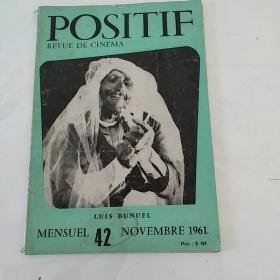 POSITIF正片儿1961/11(法国电影杂志.总42期)

(法文，本期电影评论专号，总80页)