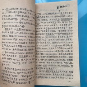 中国古典文学作品选读:明代散文选注 宋代散文选注 先秦寓言选译 通鉴故事选译  史记故事选译（二）（5本合售）