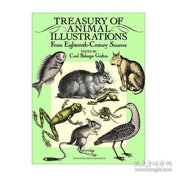 Treasury of Animal Illustrations: From Eighteenth-Century Sources