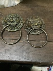 民国（门环)一对