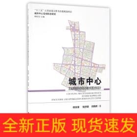 城市中心3D噪声地图与空间形态耦合机理及优化设计/城市中心空间形态研究