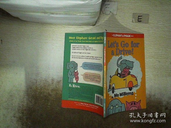 Let's Go for a Drive!：Let's Go for a Drive! 小象小猪系列：开车去兜风 ISBN9781423164821