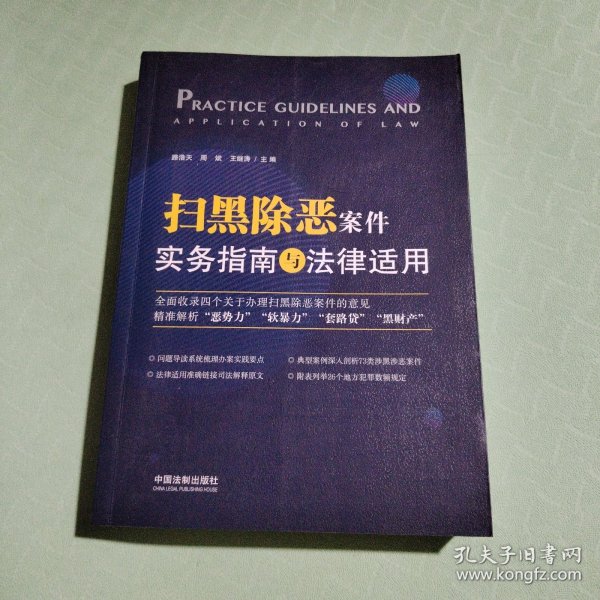 扫黑除恶案件实务指南与法律适用