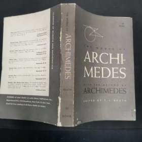 【英文原版书】THE WORKS OF ARCHIMEDES WITH THE METHOD OF ARCHIMEDES