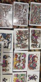 版画照片46张 6寸非常精美原画影印