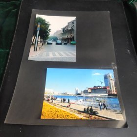 摄影作品20：同一来源系列之风景建筑照片2张，作者不同，彩色