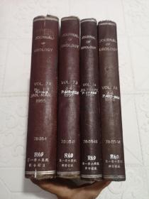 THE JOURNAL OF UROLOGY（泌尿科杂志） 1955年12期全 精装合订4册全 英文原版医学书