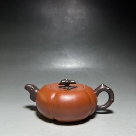 紫砂柿子壶