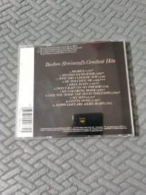 原版老CD barbra streisand - greatest hits 芭芭拉史翠珊作品集 八十年代怀旧之声