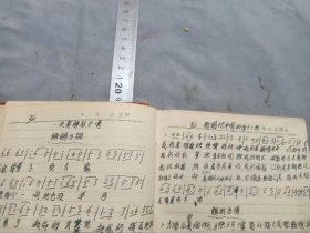 即墨县城阳铁企业机关中国煤业建筑器材青岛支公司赠毛华清工作与学习,内有代国歌妇女自由等日记本