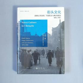 城市与社会译丛·街头文化：成都公共空间、下层民众与地方政治（1870-1930）