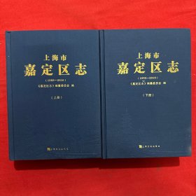 上海市嘉定区志（1993-2010）上下册